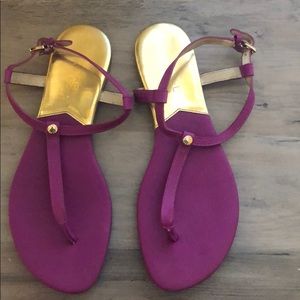 Michael Kors Magenta Sandals